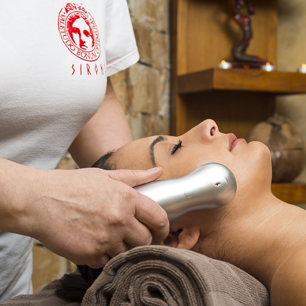 Cleansing, hydrating and rejuvenating facial cosmetic procedures in the SPA center of Balneo Hotel Saint Spas Velingrad