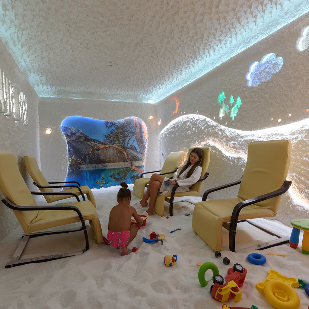 Health with salt therapy at the Hotel Spa Club Bor Velingrad